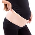 thumbnail image 1 of SNUG360 Pregnancy Belly Band for Pregnant Women (Medium, Beige), 1 of 8