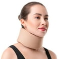 thumbnail image 1 of SNUG360 Soft Neck Brace for Neck Pain Relief and Support, Unisex 3.5” Cervical Collar (X-Large, Beige), 1 of 6