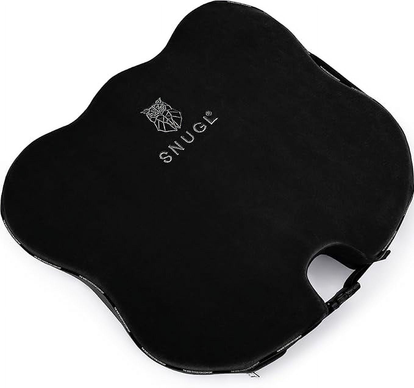 Car Wedge Seat Cushion Pad For Coccyx Sciatica Coccyx Pain Relief, Increase Wedge Booster Seat Cushion For Short Drivers, Truck Drivers, Non-Slip, Washable