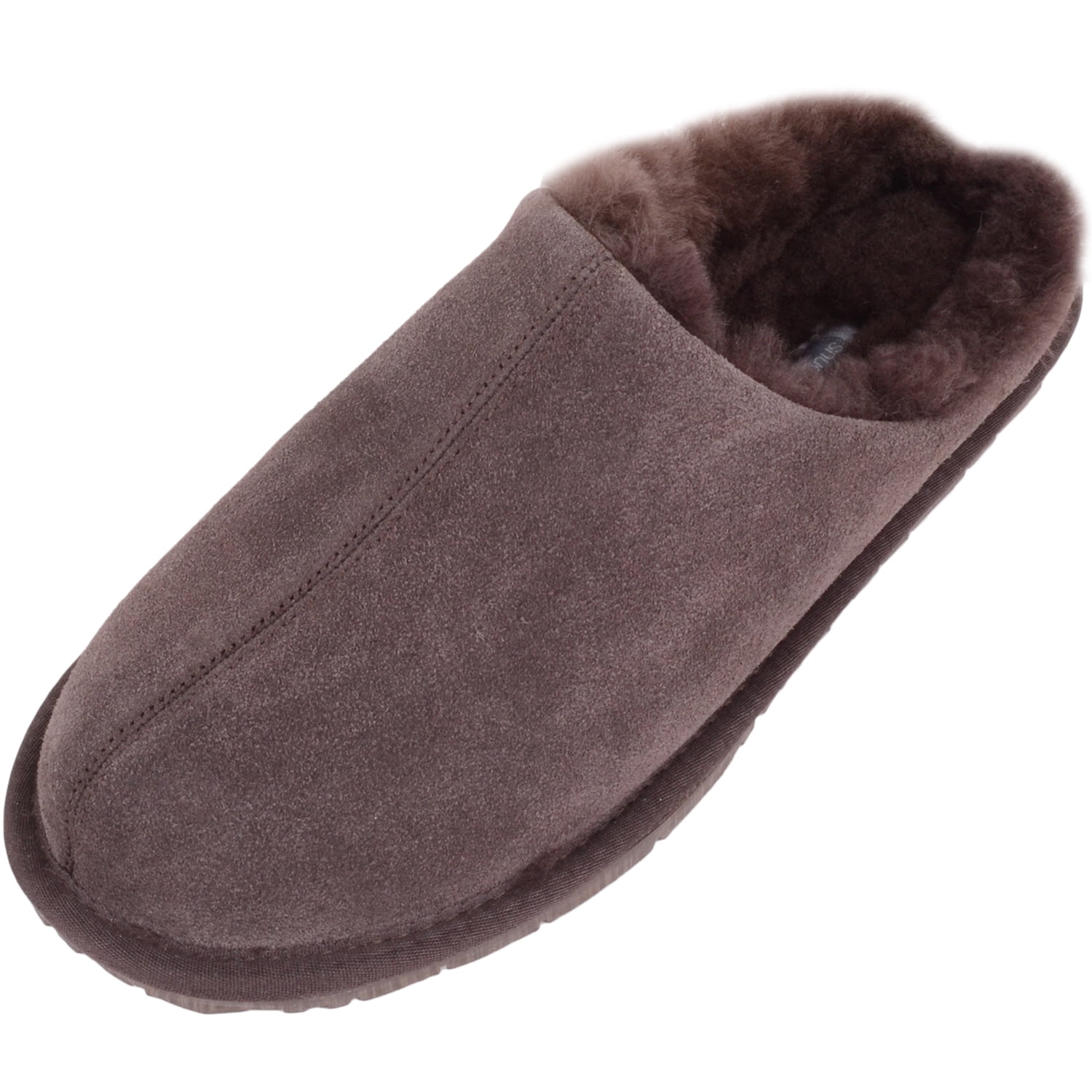 SNUGRUGS Monty Men's Moccasin, Black, 42 EU