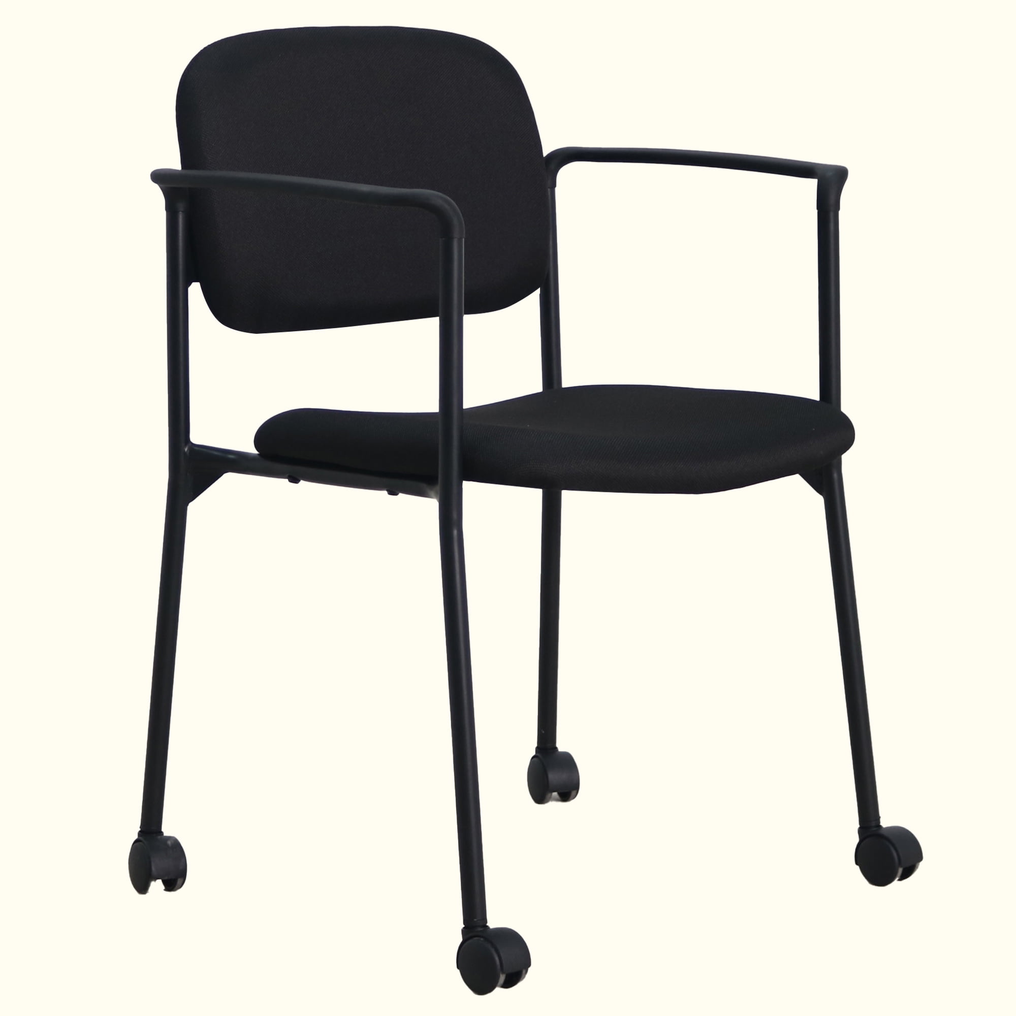 SNUGWAY Office Guest Chairs with Arms Stacking Reception Chair for