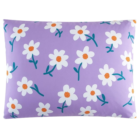 Snuze 18" x 24" Bed Pillowcase, Flower Print