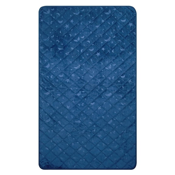 Snuze 30" x 54" Waterproof Stay-Dry Sleep Mat, Blue