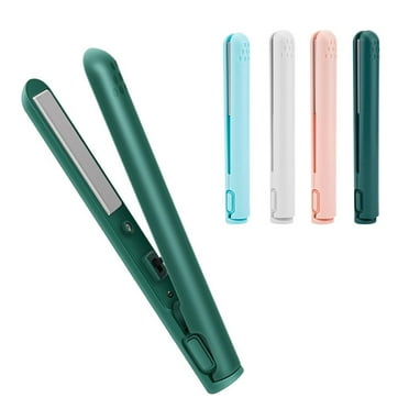 SNXLXUR Wireless Hair Straightener Portable Rechargeable Usb Dual-use Hair Curler Mini Curling Iron for Smooth Safe Styling