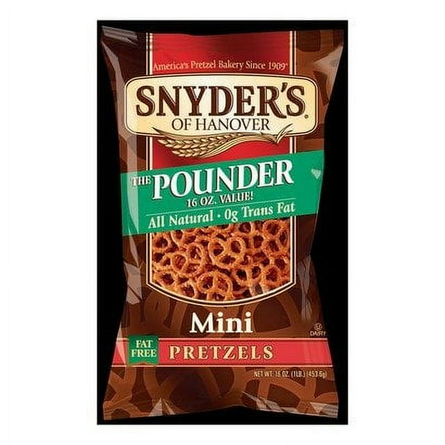 Snyders Of Hanover Mini Pretzels 16 Oz Bag 