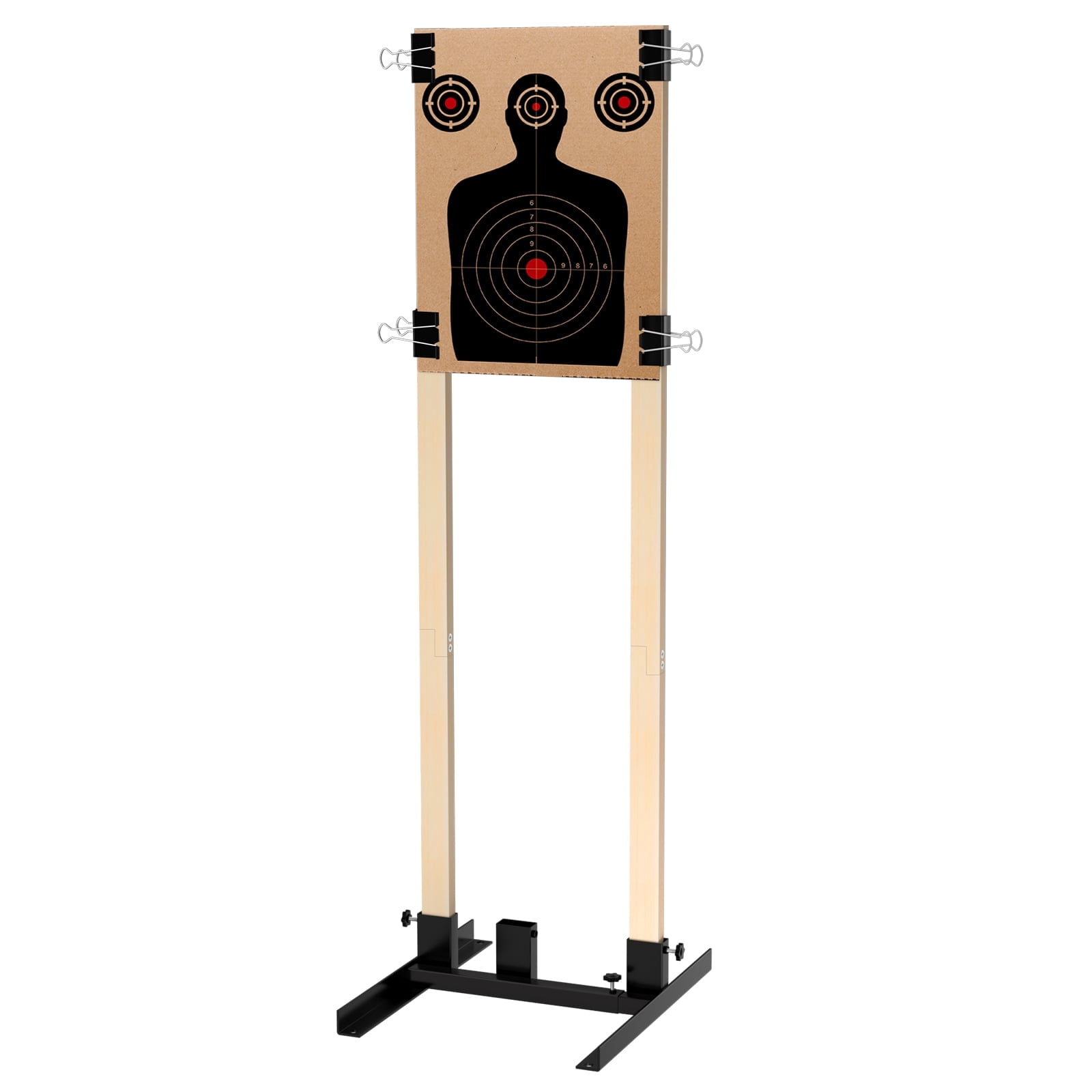 SNYNUXX Target Stand Base for Paper Shooting Targets Cardboard, H Shape ...