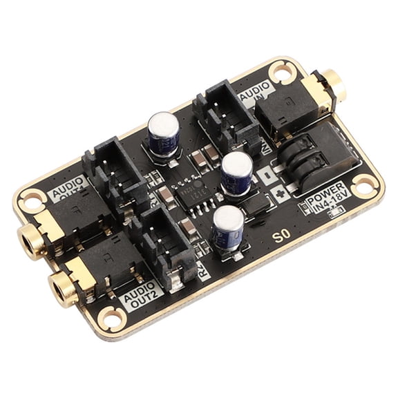 SO Auditory Isolation Noise Reduction Module for Car and Home Systems Stable Amplifiers Board Noise Cancellation