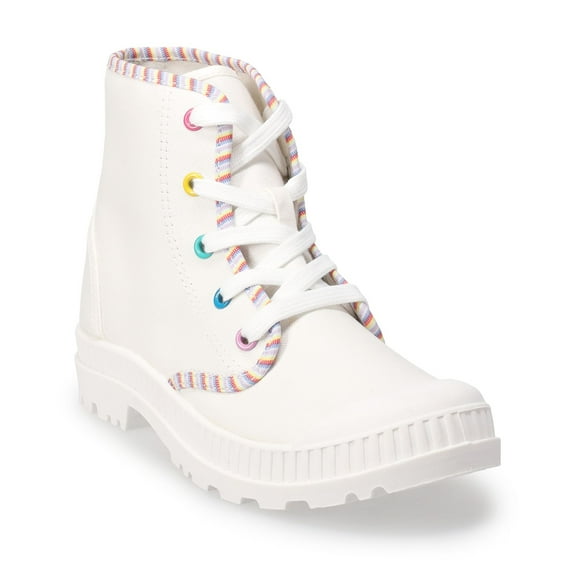SO® Dragonfruit Women's High-Top Shoes Color: Multi Size: 6.5
