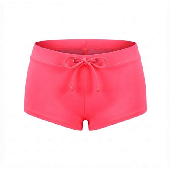 SO Neon Pink Drawstring Swim Shorts Cover-Up Bottom Swimwear Juniors' XL