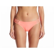 SO Peach Bikini Strappy Hipster Bottom Swimwear Juniors' Small