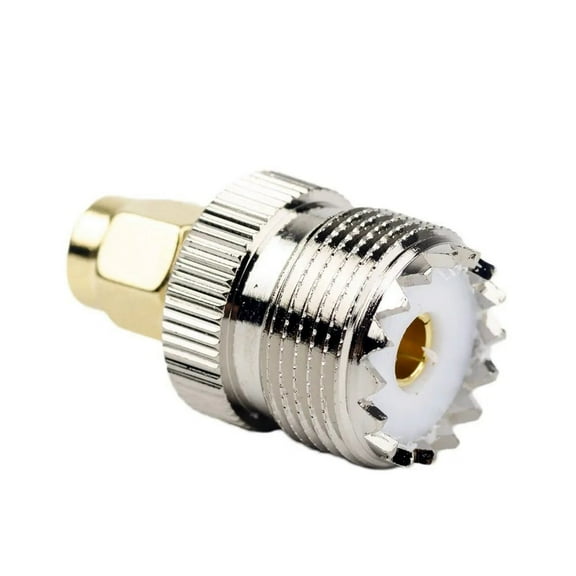 SO239 UHF Female Jack to SMA Male Plug RF Adapter Barrel Connector