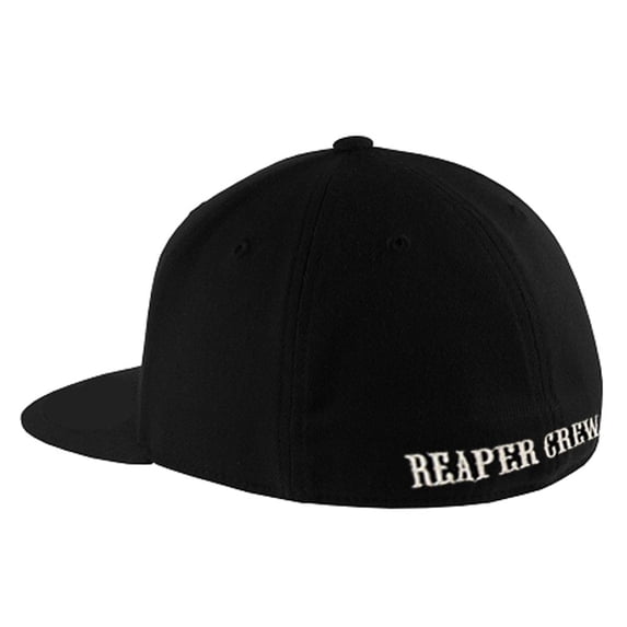 TV Store SOA Sons of Anarchy Reaper Crew Fitted Baseball Cap Hat (Adult Small/Medium) Black