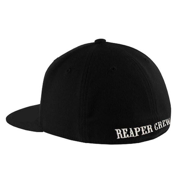 TV Store SOA Sons of Anarchy Reaper Crew Fitted Baseball Cap Hat (Adult Small/Medium) Black