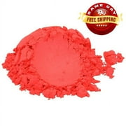 SOAPBERRY RED LUXURY MICA COLORANT PIGMENT POWDER FOR SOAP CANDLE NAIL 1 OZ