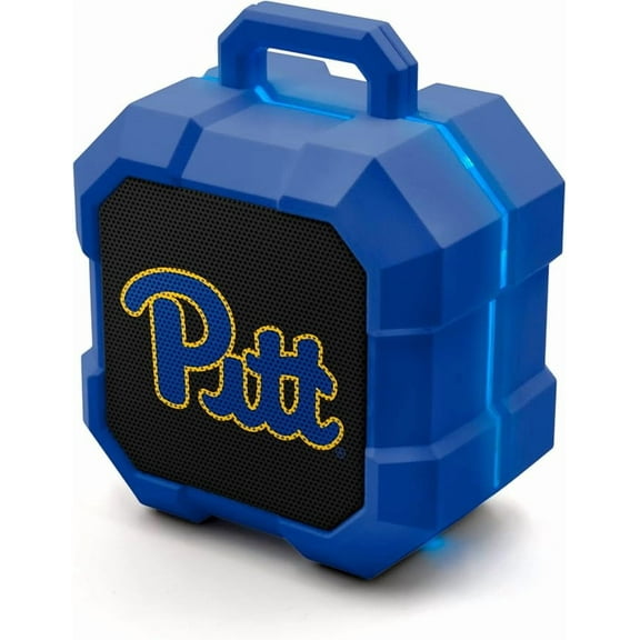 SOAR NCAA Shockbox LED Wireless Bluetooth Speaker - Pitt Panthers