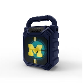 SOAR Collegiate LED ShockBox Wireless Bluetooth Speaker with FM radio - Michigan Wolverines