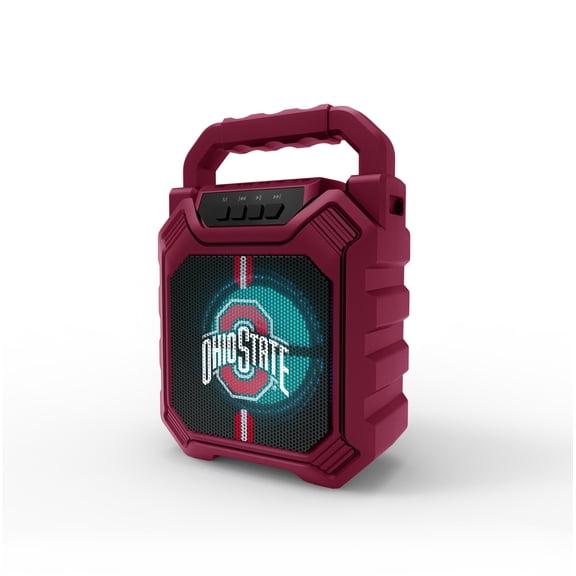 SOAR Collegiate LED ShockBox Wireless Bluetooth Speaker with FM radio - Ohio State Buckeyes