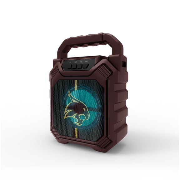 SOAR Collegiate LED ShockBox Wireless Bluetooth Speaker with FM radio-Texas State Bobcats