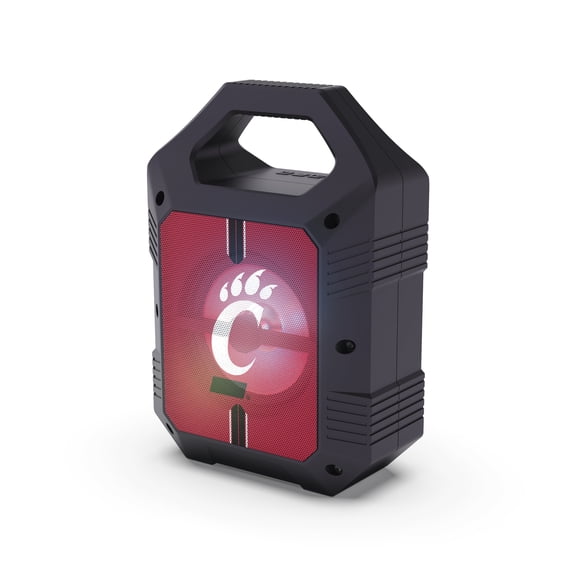 SOAR Collegiate ShockBox XL LED Wireless Bluetooth Speaker - Cincinnati Bearcats