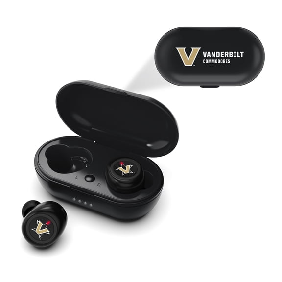 SOAR Collegiate True Wireless Earbuds v.2 - Vanderbilt Commodores