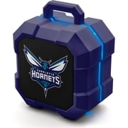 SOAR NBA Detroit Red Wings ShockBox LED Wireless Bluetooth Speaker-Charlotte Hornets