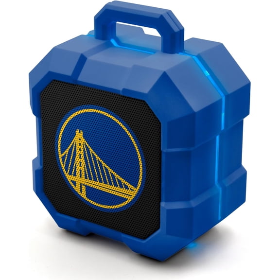 SOAR NBA Shockbox LED Wireless Bluetooth Speaker - Golden State Warriors