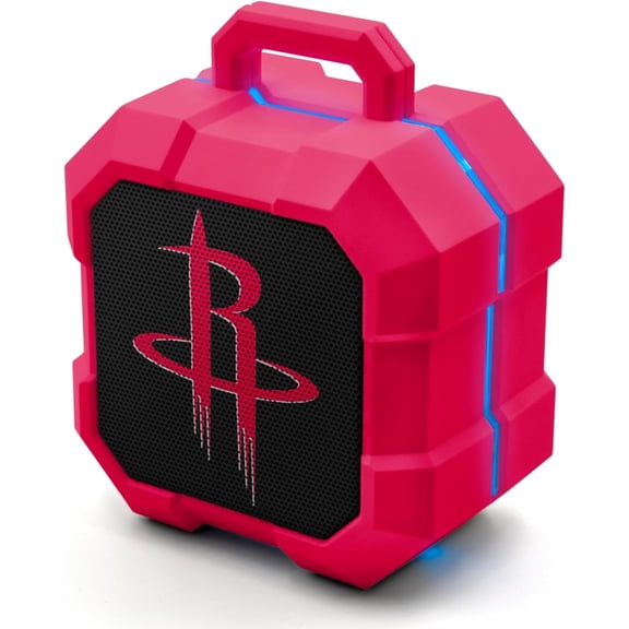 SOAR NBA Shockbox LED Wireless Bluetooth Speaker - Houston Rockets