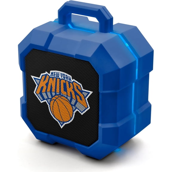 SOAR NBA Shockbox LED Wireless Bluetooth Speaker - New York Knicks