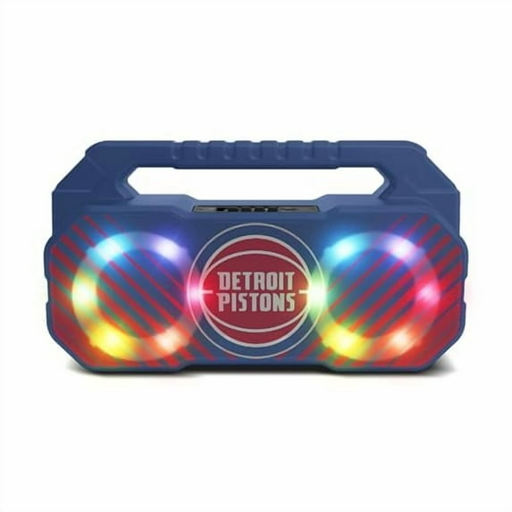 SOAR NBA Wireless BoomBox Speaker with FM Radio - Detroit Pistons