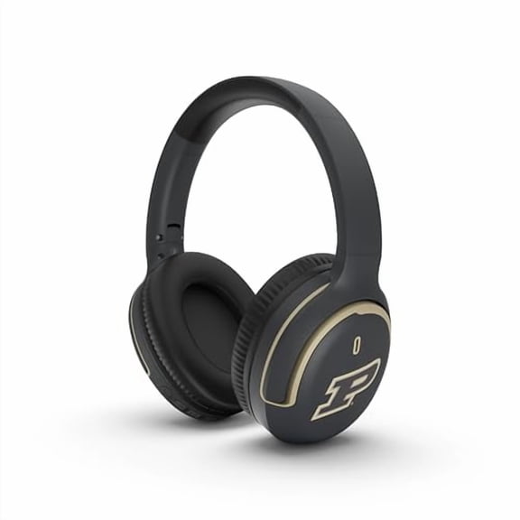 SOAR NCAA Active Noise Cancelling Over The Ear Headphones - Purdue Boilermakers