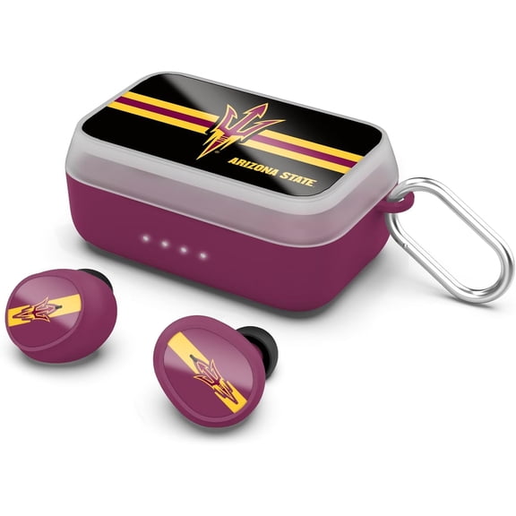 SOAR NCAA True Wireless Earbuds - Arizona State Sun Devils