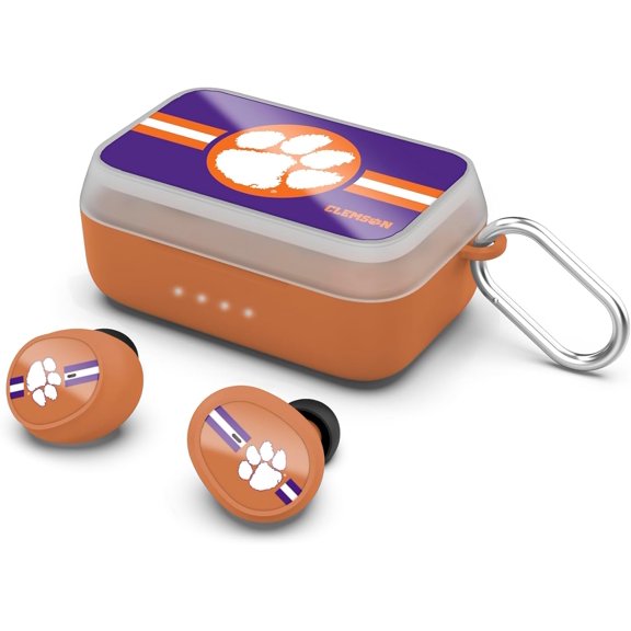 SOAR NCAA True Wireless Earbuds - Clemson Tigers