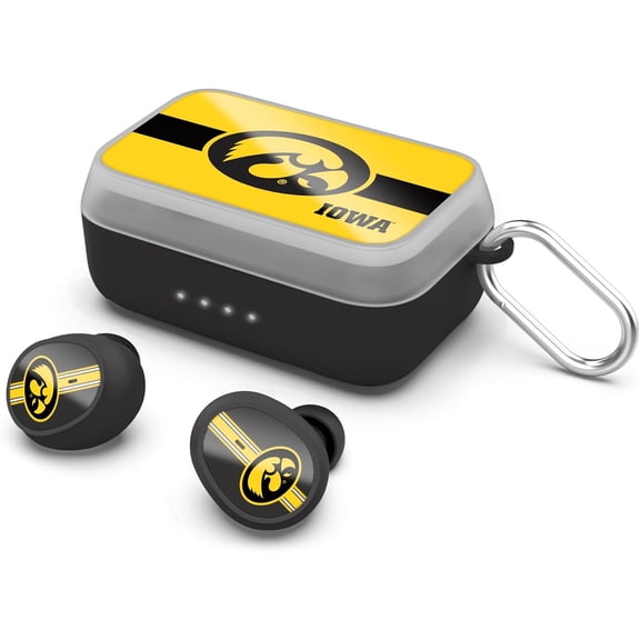 SOAR NCAA True Wireless Earbuds - Iowa Hawkeyes