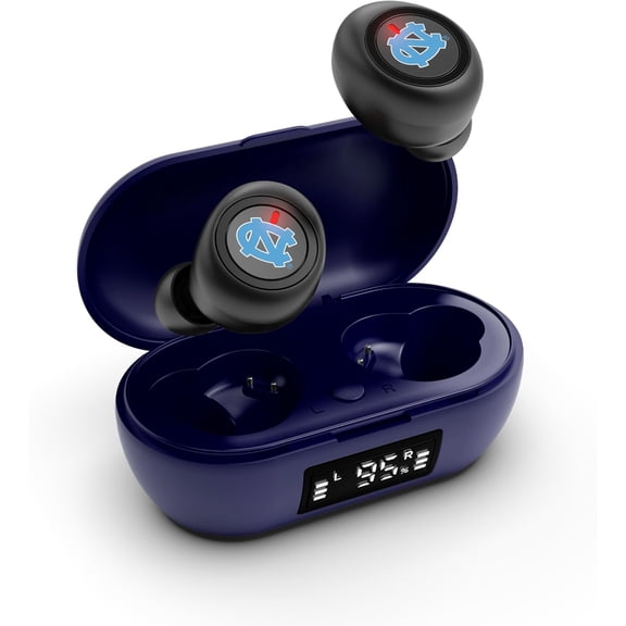 SOAR NCAA True Wireless Earbuds V.7 - North Carolina Tar Heels