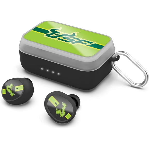 SOAR NCAA True Wireless Earbuds - South Florida Bulls