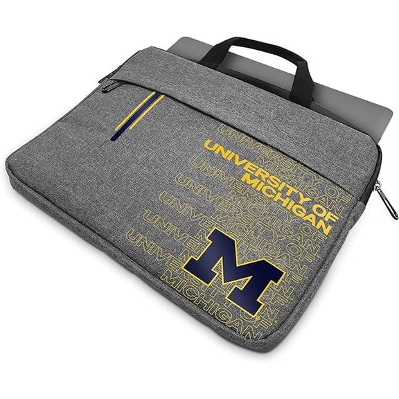 SOAR NCAA Unisex 13 Inch Laptop Sleeve - Michigan Wolverines