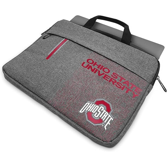 SOAR NCAA Unisex 13 Inch Laptop Sleeve - Ohio State Buckeyes
