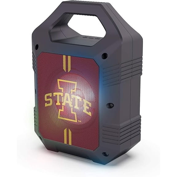 SOAR NCAA Unisex ShockBox XL Wireless Bluetooth Speaker - Iowa State Cyclones