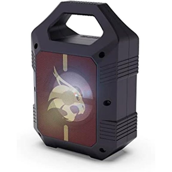 SOAR NCAA Unisex ShockBox XL Wireless Bluetooth Speaker - Texas State Bobcats