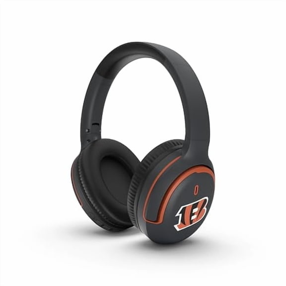 ‎SOAR NFL Active Noise Cancelling Over The Ear Headphones - Cincinnati Bengals