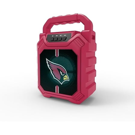 SOAR NFL Unisex XL ShockBox Wireless Bluetooth Speaker - Arizona Cardinals