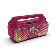 SOAR NFL Wireless BoomBox Speaker with FM Radio- San Francisco 49ers