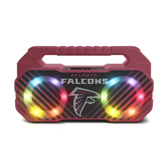 SOAR NFL Wireless Boombox Speaker with FM Radio-Atlanta Falcons