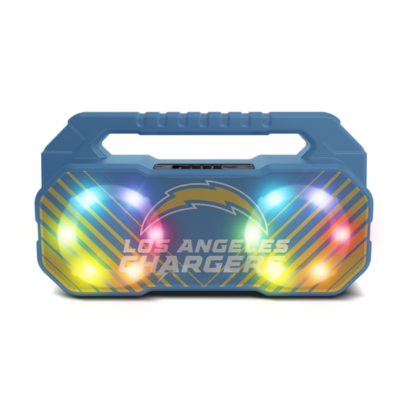 SOAR NFL Wireless Boombox Speaker with FM Radio-LA Chargers