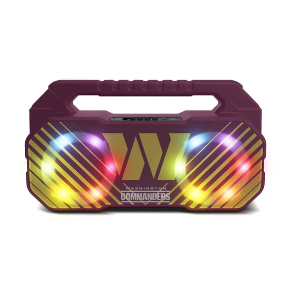 SOAR NFL Wireless Boombox Speaker with FM Radio-Washington Commanders