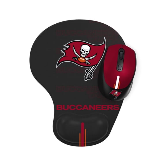 SOAR NFL Mouse and Mouse Pad Combo-Tampa Bay Buccaneers