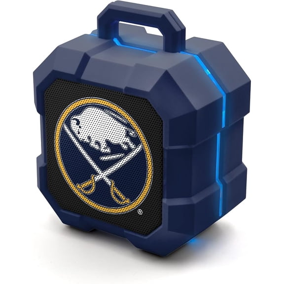 SOAR NHL Shockbox LED Wireless Bluetooth Speaker - Buffalo Sabres