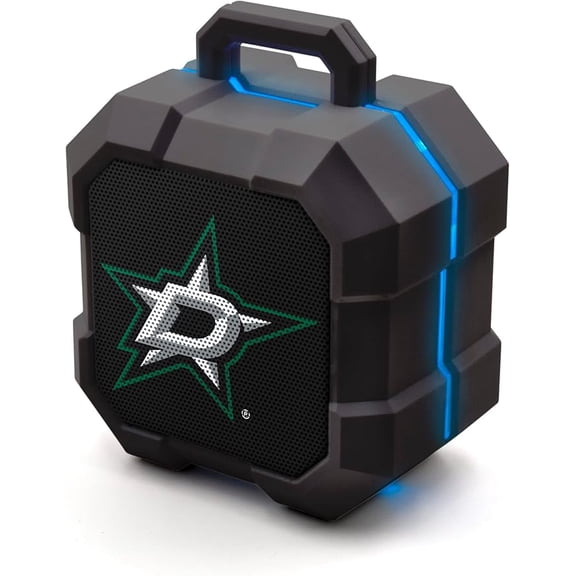 SOAR NHL Shockbox LED Wireless Bluetooth Speaker - Dallas Stars