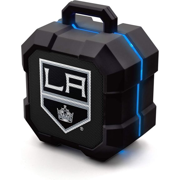 SOAR NHL Shockbox LED Wireless Bluetooth Speaker - Los Angeles Kings