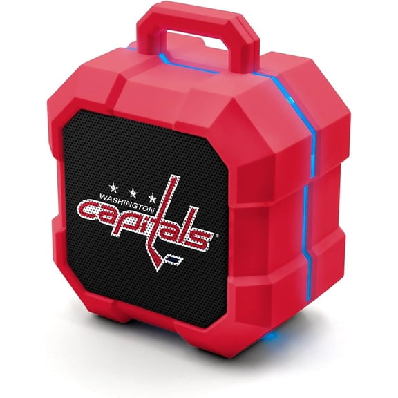 SOAR NHL Shockbox LED Wireless Bluetooth Speaker - Washington Capitals